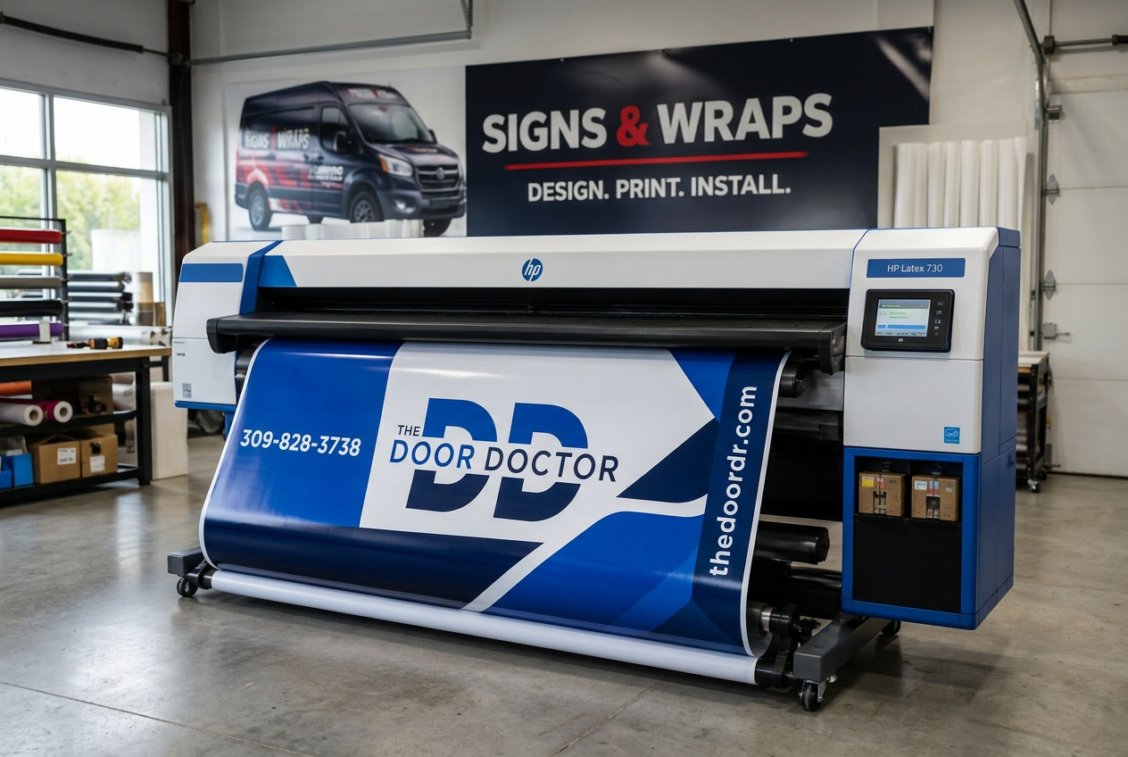 Inside the Shop — In-house large-format printing