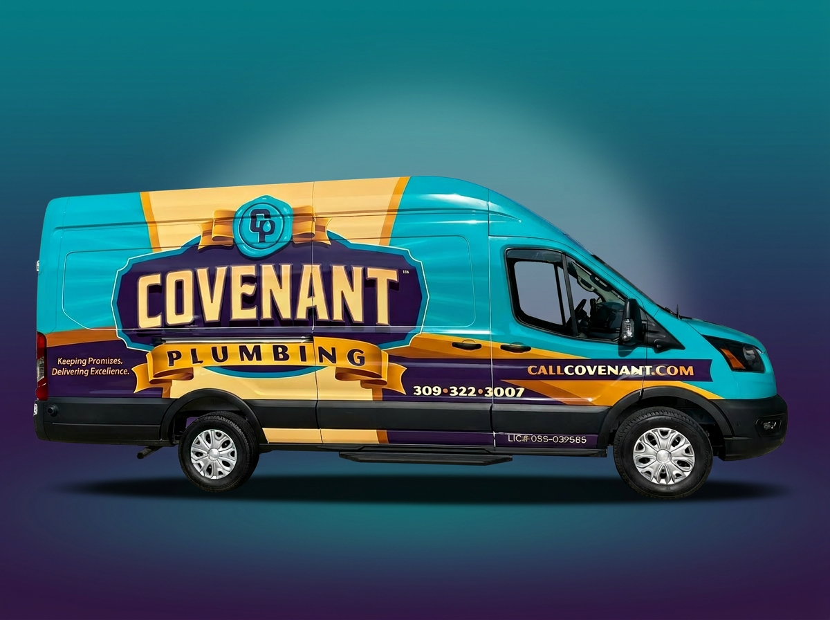 Service Fleet — Full vehicle wrap